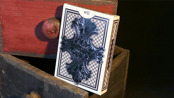 Intaglio Blue Playing Cards