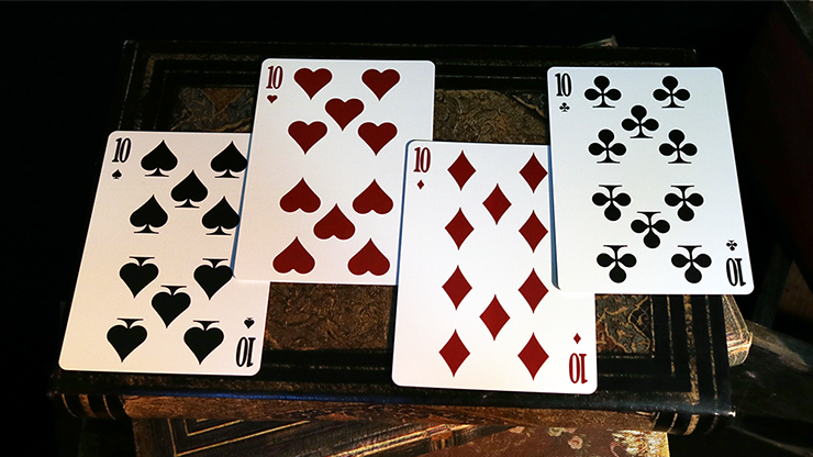 Intaglio Blue Playing Cards