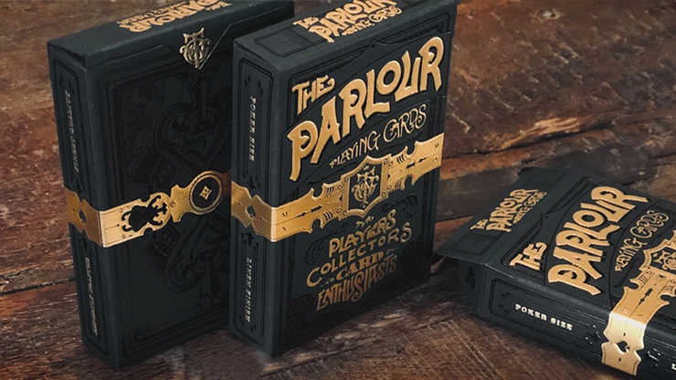 Limited Edition The Parlour Playing Cards (Black Variant)