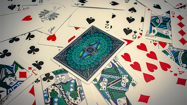 Limited Edition Peacocks Playing Cards