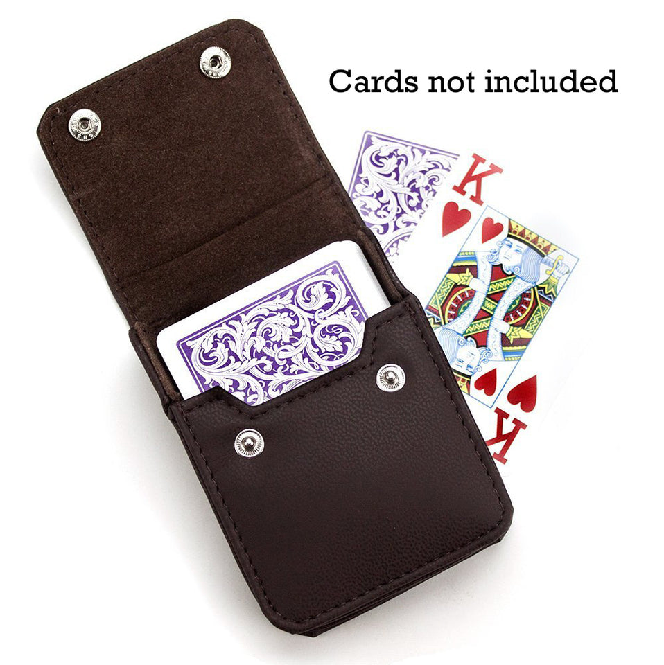 Single Deck Leather Case