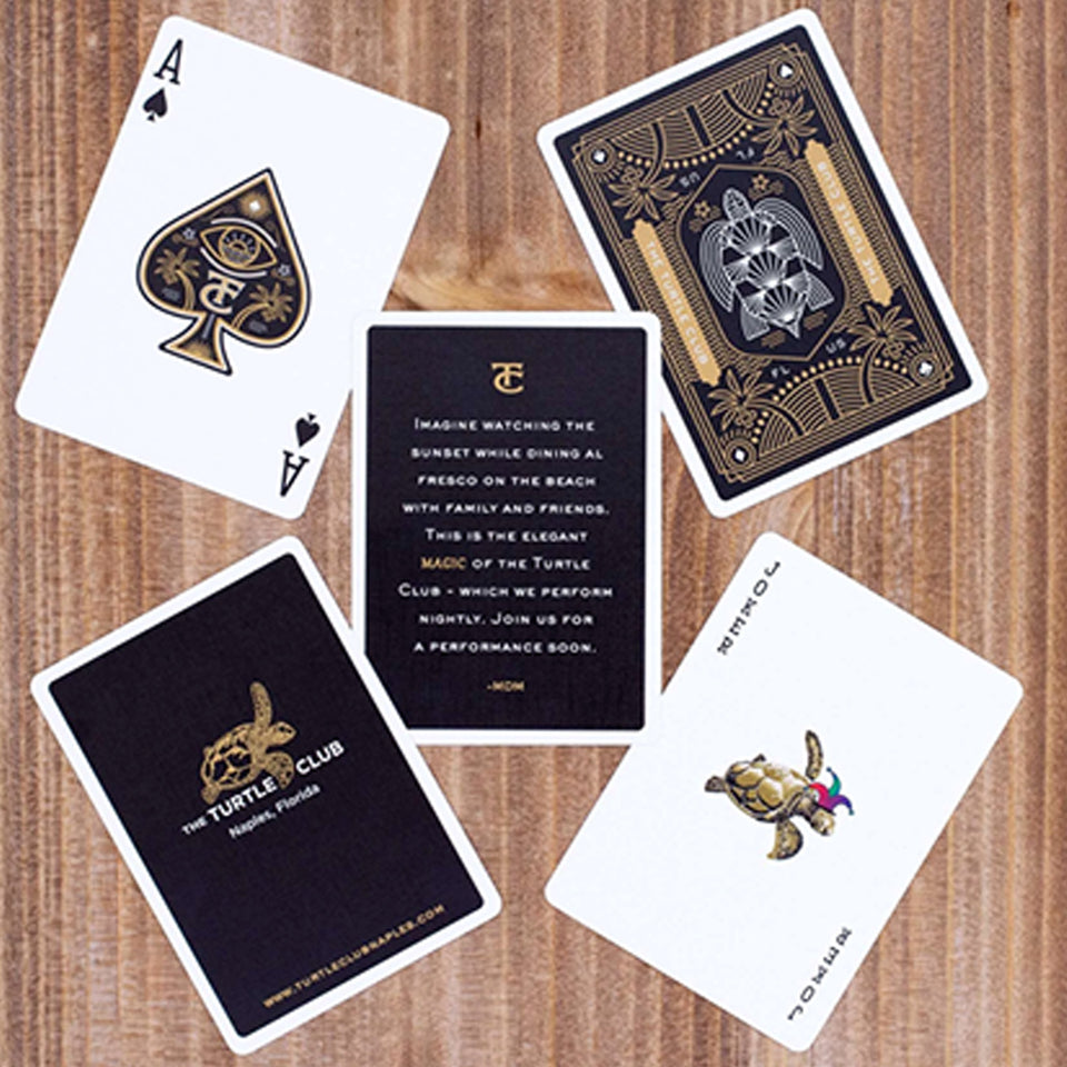 The Turtle Club Playing Cards