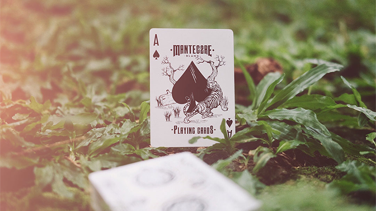 Mantecore Blanc Playing Cards