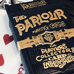 Limited Edition The Parlour Playing Cards (Black Variant)
