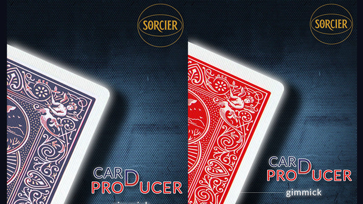 Card Production Gimmick Blue by Sorcier Magic